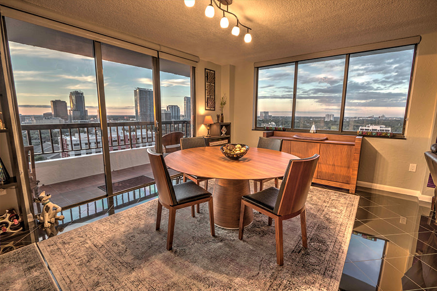 Professionally edited interior